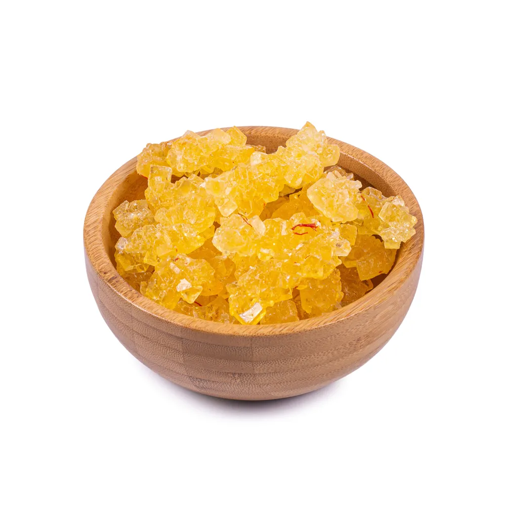 خرده نبات زعفرانی 5 کیلوگرمی با فروش عمده